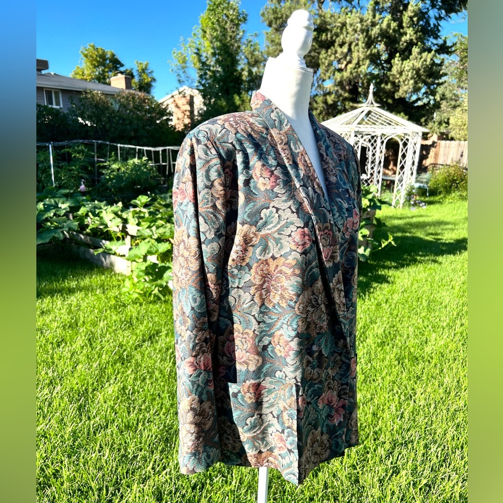 Vintage Tapestry Double Breasted Jacket - Picture 4 of 7